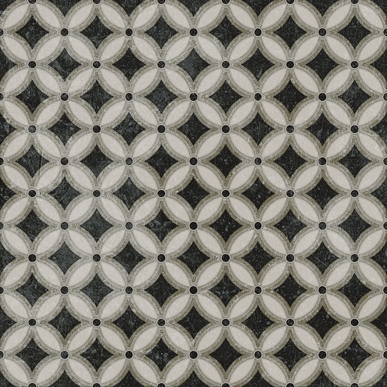 Декор Фреджио 2 черно-белый - главное фото