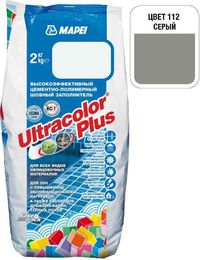 Затирка Ultracolor Plus №112 (серый) 2 кг.