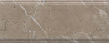 Бордюр Серенада бежевый темный глянцевый обрезной-27425