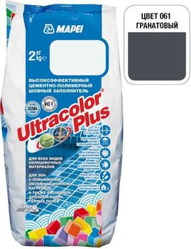 Затирка Ultracolor Plus №61(гранат) 2 кг.-9641