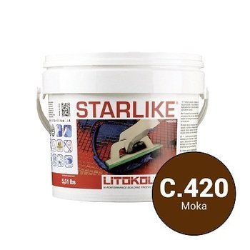 Эпоксидная затирка Starlike C.420 Moka 5 кг-10054