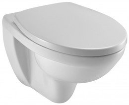 E4187-00 унитаз PATIO подвесной /53,5х36/ + сидение E4187-00 унитаз PATIO подвесной /53,5х36/ + сидение