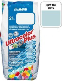 Затирка Ultracolor Plus №180 (мята) 2 кг.