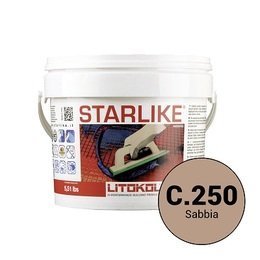 Эпоксидная затирка Starlike C.250 Sabbia 5 кг