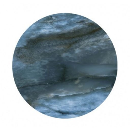 Спец. изделие декоративное 43,1x43,1 CONO Onice синий (круг.полка) керамическое - главное фото