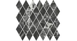 Декор мозаичный Риальто чёрный глянцевый, 35*37,5*1