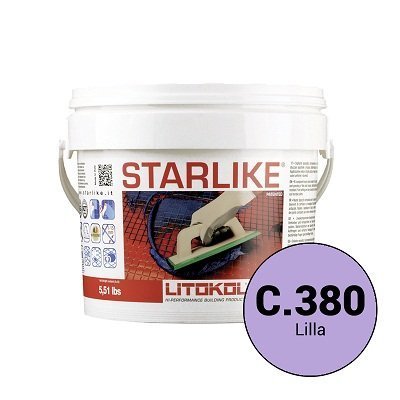 Эпоксидная затирка Starlike C.380 Lilla 2,5 кг - главное фото