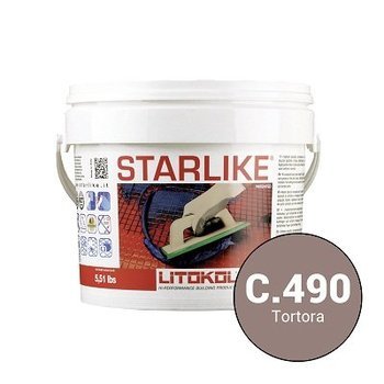 Эпоксидная затирка Starlike C.490 Tortora 5 кг-10060