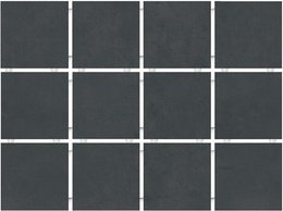 Амальфи черный, полотно 30х40 из 12 частей 9,8х9,8, 9.8*9,8