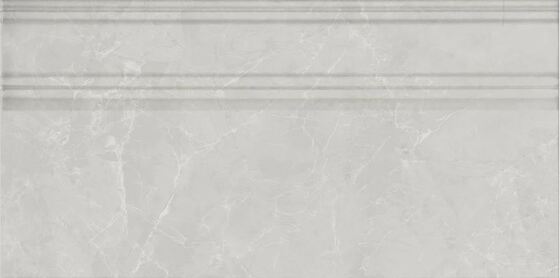 Плинтус Монте Тиберио белый глянцевый обрезной - главное фото
