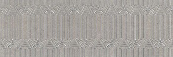 Декор Безана серый обрезной-24833