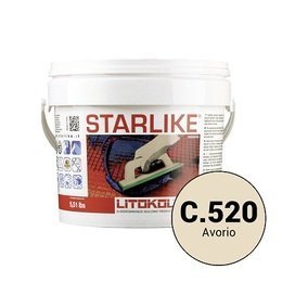 Эпоксидная затирка Starlike C.520 Avorio 2,5 кг