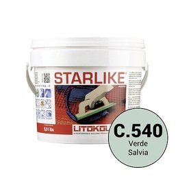 Эпоксидная затирка Starlike C.540 Verde Salvia 2,5 кг