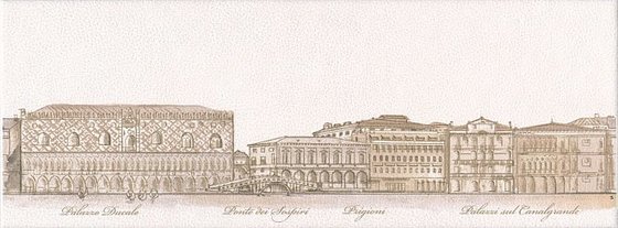 Декор Сафьян Панорама Venezia - главное фото