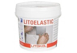 LITOELASTIC Реактивный двукомпонентный эпоксидно-полиуретановый клей для укладки всех видов плитки 5 кг.