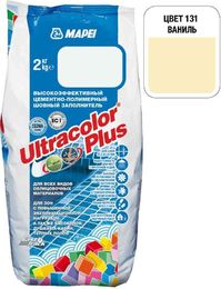 Затирка Ultracolor Plus №131 (ваниль) 2 кг.
