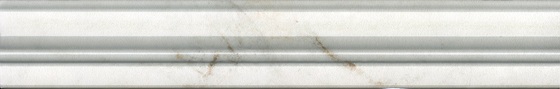 Бордюр Серенада белый глянцевый обрезной - главное фото
