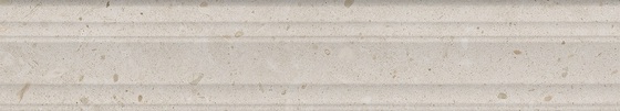 Бордюр Риккарди бежевый матовый структура  - главное фото