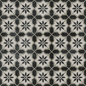 Декор Фреджио 1 черно-белый-18516