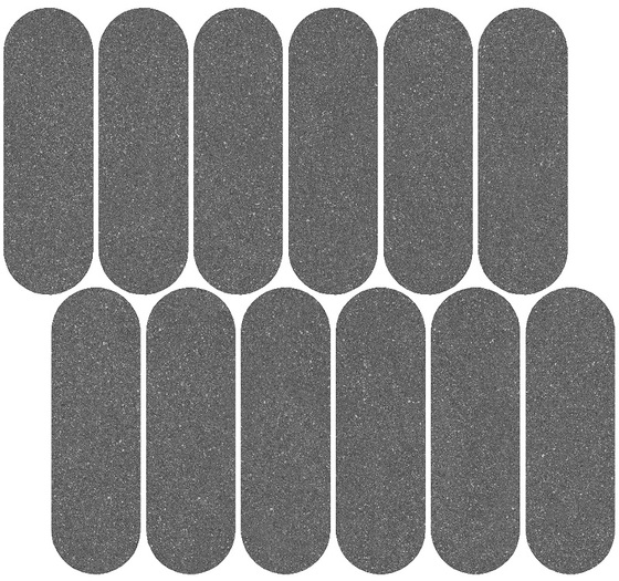 Декор Джиминьяно наборный антрацит матовый - главное фото
