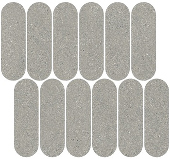 Декор Джиминьяно наборный серый матовый-27486