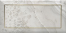 Декор Сеттиньяно белый глянцевый, 9.9*20*0,92