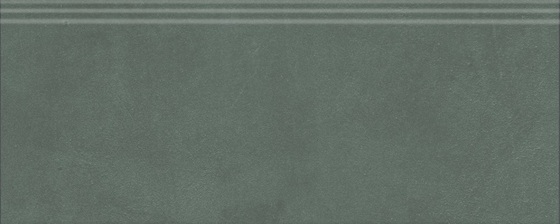 Плинтус Чементо зелёный матовый обрезной - главное фото