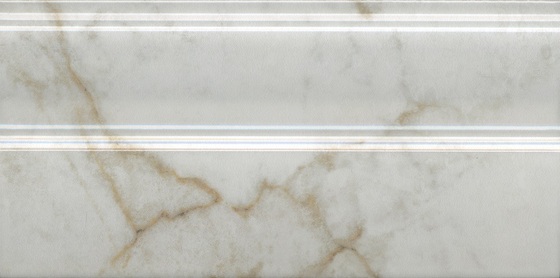 Плинтус Серенада белый глянцевый обрезной - главное фото