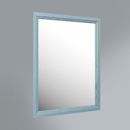 Панель с зеркалом Provence, 60 см синий, 75*60