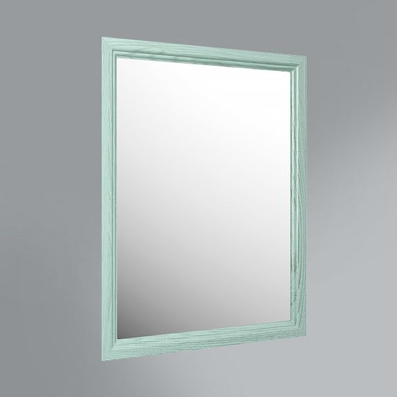 Панель с зеркалом Provence, 60 см зеленый - главное фото