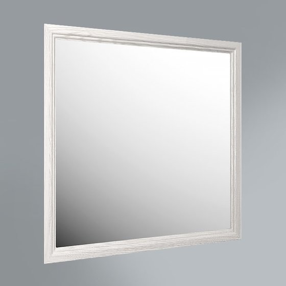 Панель с зеркалом Provence, 80 см белый - главное фото