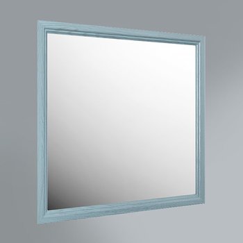 Панель с зеркалом Provence, 80 см синий-9190
