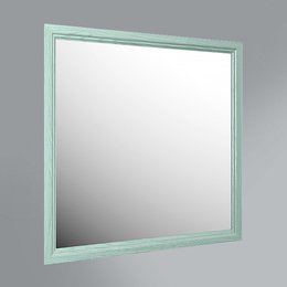 Панель с зеркалом Provence, 80 см зеленый, 75*80