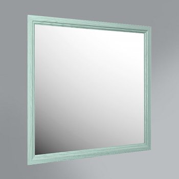 Панель с зеркалом Provence, 80 см зеленый-9191