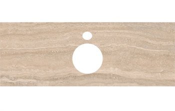 Спец.декоративное изделие для накладных раковин Риальто песочный-9266