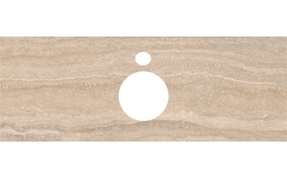 Спец.декоративное изделие для накладных раковин Риальто песочный - главное фото