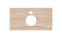 Спец.декоративное изделие для накладных раковин 80 см Риальто песочный