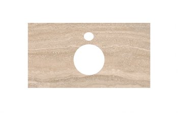 Спец.декоративное изделие для накладных раковин 80 см Риальто песочный-9254