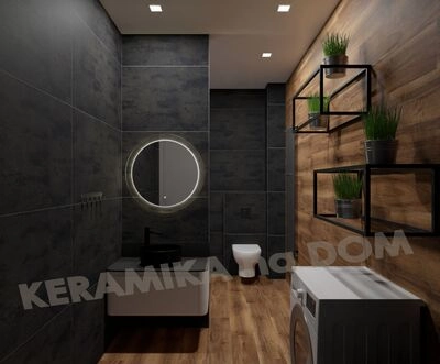 Metallic black